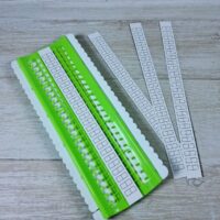 FA22-1 Органайзер для ниток та голок (50 відділень) салатовий 27*11см