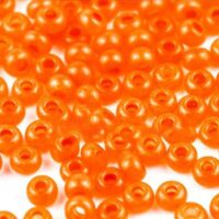 Бісер 17889 Preсiosa 10/0 помаранчевий непрозорий алебастровий 25г