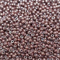 Бісер 18601 Preсiosa 10/0 коричневий непрозорий глянцевий 25г