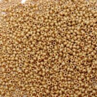 Бісер 16783 Preсiosa 10/0 бежевий непрозорий крейдяний перламутровий 25г