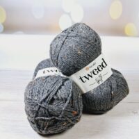 Ярнарт Твід (YarnArt TWEED) 100г/300м 225 графiт