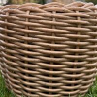 Штучний ротанг для плетіння 6мм 1кг/65м бронза