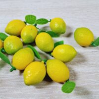 Лимон 3см жовтий маленький