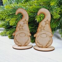 Новорічна заготовка Гном 12*6см