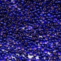 Бісер 39080 Preсiosa 10/0 синiй яскравий глянець 25г