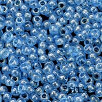 Бісер 61134 Preciosa 10/0 блакитний непрозорий глазурований 25г