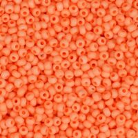 Бісер 36789/1 Preciosa 10/0 помаранчевий неоновий матовий 25г