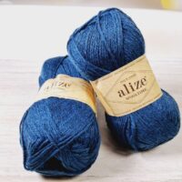 Алізе Вултайм (Alize Wooltime) 100г/200м 0846 синiй темний