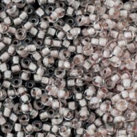 Бісер 38016 Preсiosa 10/0 прозорий з молочним отвором 25г