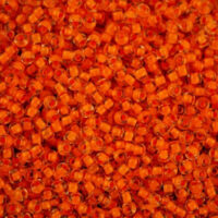 Бісер 08789 Preсiosa 10/0 кислотно-помаранчевий профарбований 25г