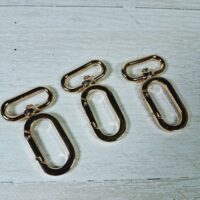 Карабін для сумки 25мм, золото 5,5см К3С9-481805