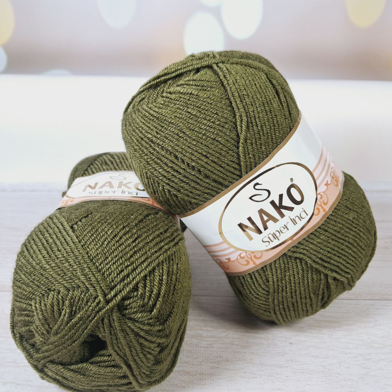 Нако Супер Інкі (Nako Super Inci) 100г/260м 4234 хакi