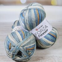 Ярнарт Форза Форевер (Yarnart Forza Forever) 100г/420м 2713 блакитний