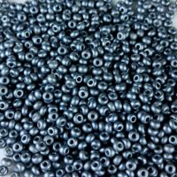 Бісер 22022 Preсiosa 10/0 графiт матовий 25г
