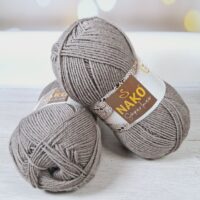 Нако Супер Інкі (Nako Super Inci) 100г/260м 2000 бежево-сiрий