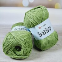 ЯрнАрт Бебі (YarnArt Baby) 50г/150м 069 салат пастельний