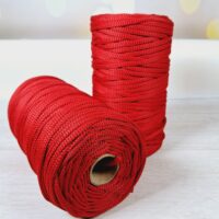 Шнур ПЕФ в'язаний 100м 5мм №6008 червоний