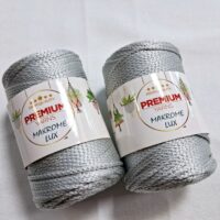 Преміум Ярнс Макраме люкс (Premium Yarns Makrame Lux) 100г/100м 836 сталевий