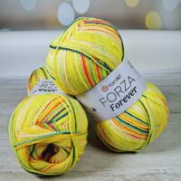Ярнарт Форза Форевер (Yarnart Forza Forever) 100г/420м 2710 жовтий