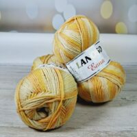 Ланосо Енна (Lanoso Enna) 100г/230м 40851 меланж жовтий
