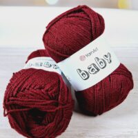 ЯрнАрт Бебі (YarnArt Baby) 50г/150м 577 вишня