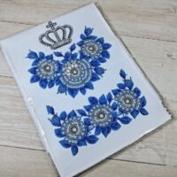 Virena РВМ-049 Рушник весільний в блакитному, набір для вишивки бісером