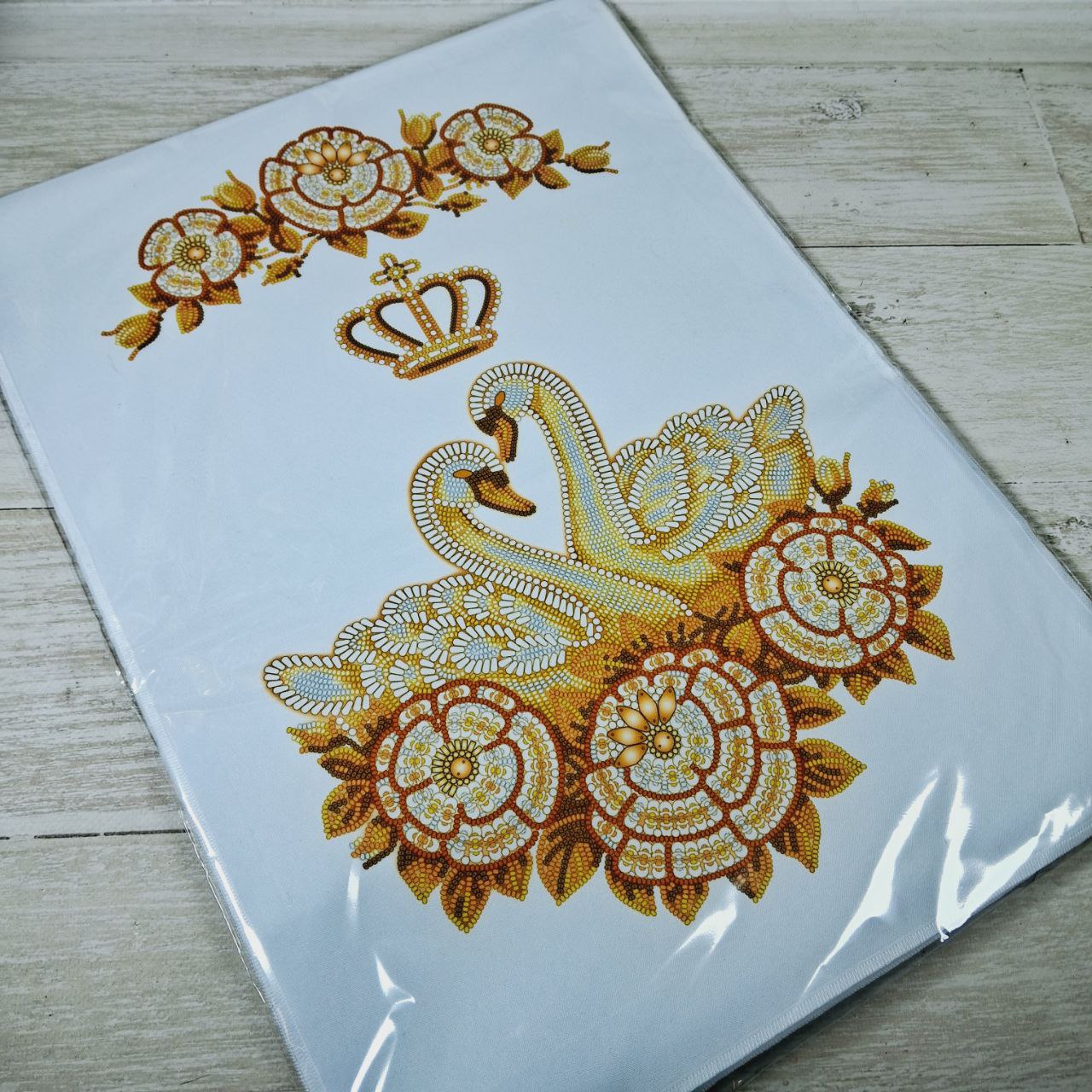 Virena РВВ-067 Рушник весільний в золоті, набір для вишивки бісером