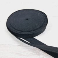 Резинка плоская 3,0мм черная 2939