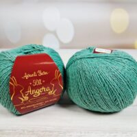 Аванті Ярн Ангора 50% (Avanti Yarn Angora 50) 50г/350м 15 бiрюза темна