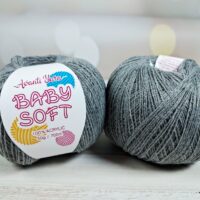Аванті Ярн Бебi Софт (Avanti Yarn Baby Soft) 50г/700м С039 графiт