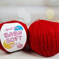 Аванті Ярн Бебi Софт (Avanti Yarn Baby Soft) 50г/700м R008 червоний
