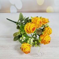 Букет троянд Бріджед 36см Жовтий НТ370/3
