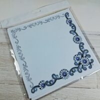 Virena Серветка СПВ-214 в срiблі 2шт, схема для вишивки бісером