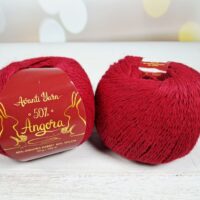 Аванті Ярн Ангора 50% (Avanti Yarn Angora 50) 50г/350м 42 червоний