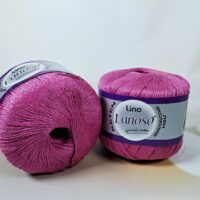 Ланосо Ліно (Lanoso Lino) 50г/175м 946 рожевий