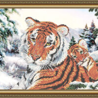 ArtSolo VKA 3087 Тигрица с тигренком, схема под бисер