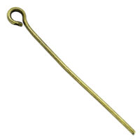 Булавки Піни з петелькою 20*0,7мм Платина 20шт Фото