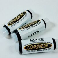 Нитки CORDEM 60 75м 00001 Чорний