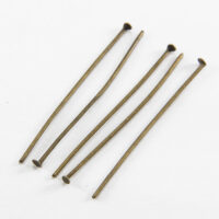 Пины Гвоздики Железо 60х0.7мм, Бронза 5г