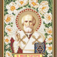 ArtSolo VIA 4263 Николай Чудотворец, схема под бисер