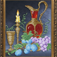 ArtSolo VKA 4070 Натюрмортс графином, схема под бисер
