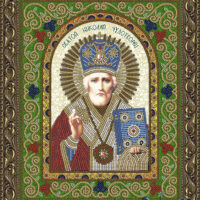 Вдохновенье БГИ 4003 Николай Чудотворец, схема для вышивания бисером