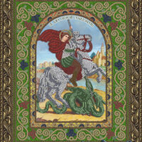 Вдохновенье БГИ 4005 Георгий Победоносец, схема для вышивания бисером