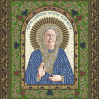 Вдохновенье БГИ 4006 Матрона Московская Святая Блаженная, схема для вышивания бисером