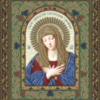 Вдохновенье БГИ 4007 П.Б. Умиление, схема для вышивания бисером