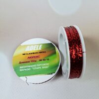 Люрекс Адель Spark Beads 100м №80-10 червоний