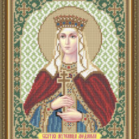 ArtSolo VIA 4165 Св. Людмила,  схема под бисер