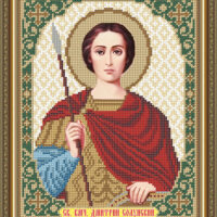 ArtSolo VIA 4170 Св. Дмитрий, схема под бисер