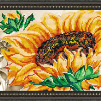 ArtSolo VKA 4101 Подсолнух, схема под бисер