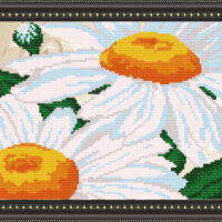 ArtSolo VKA 4107 Ромашка, схема под бисер